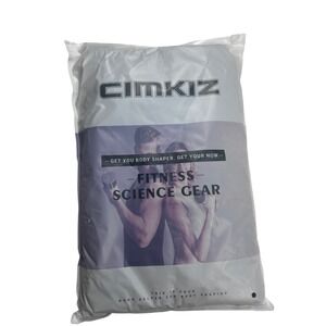 Cimkiz XXL Mens Sweat Sauna Body Shape‎ Zipper Suit Fitness Science Gear